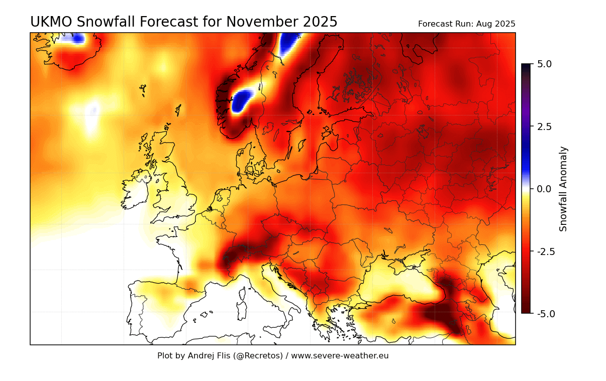 ukmo-winter-snowfall-forecast-2025-2026-europe-november
