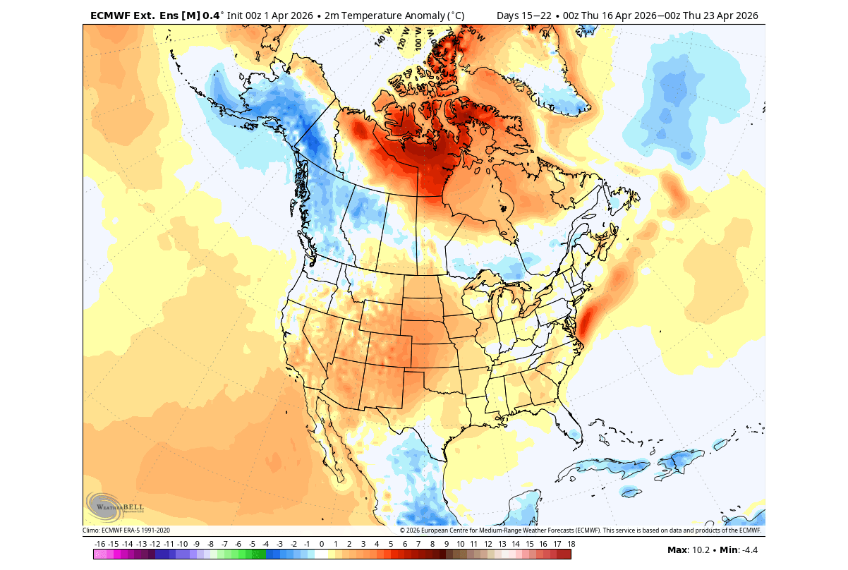weather-forecast-late-april-surface-temperature-anomaly-pattern-ecmwf-united-states-canada-extended-range