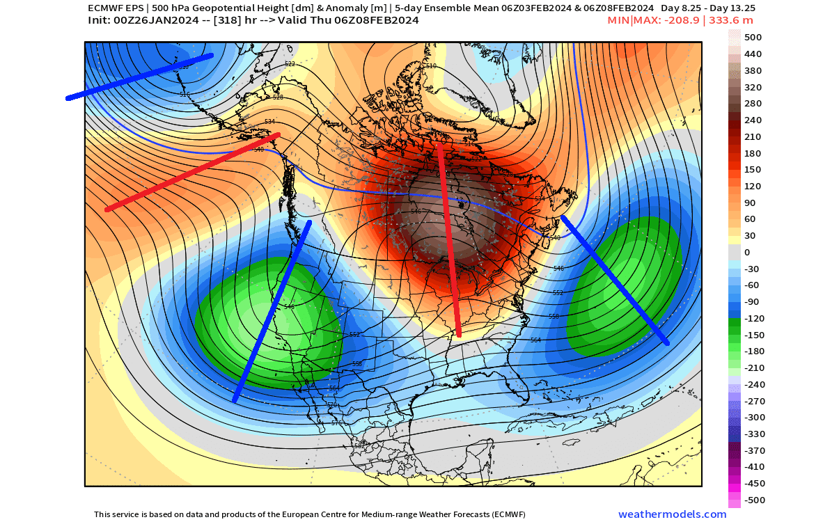 weather-pattern-ecmwf-forecast-united-states-canada-low-pressure-area-north-pacific-wave-february