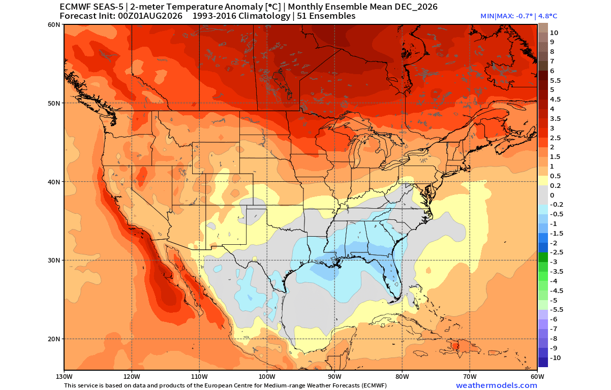 winter-2026-2027-december-strong-el-nino-temperature-anomaly-pattern-snowfall-cold-forecast-united-states-canada
