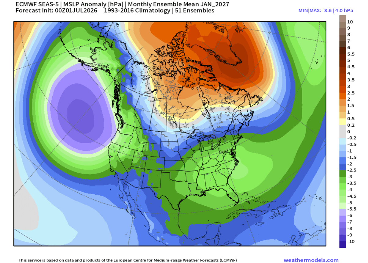 winter-2027-january-strong-el-nino-pattern-united-states-canada-forecast-mslp-pressure
