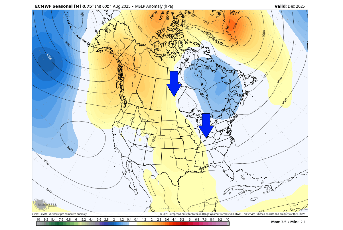 winter-december-2025-forecast-ecmwf-latest-data-pressure-anomaly-united-states-canada