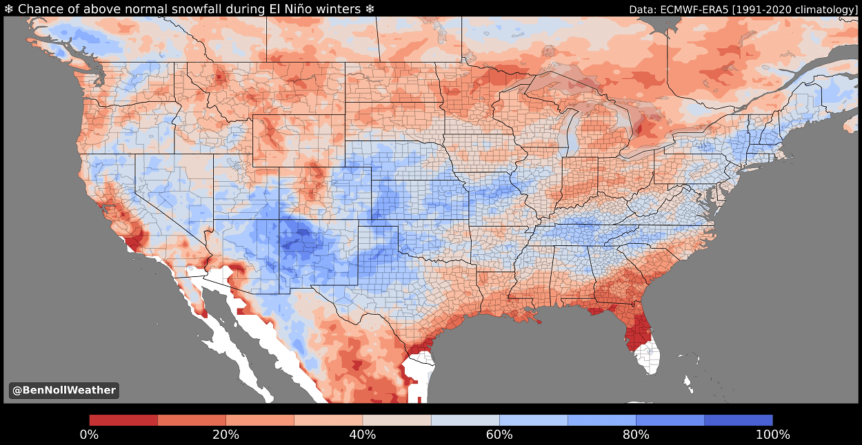 winter-enso-el-nino-long-range-snowfall-united-states-pattern-snow-depth-effect