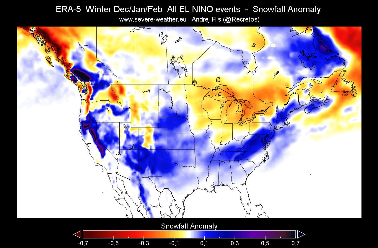 winter-enso-el-nino-watch-seasonal-snowfall-anomaly-united-states-canada-forecast-development-reanalysis