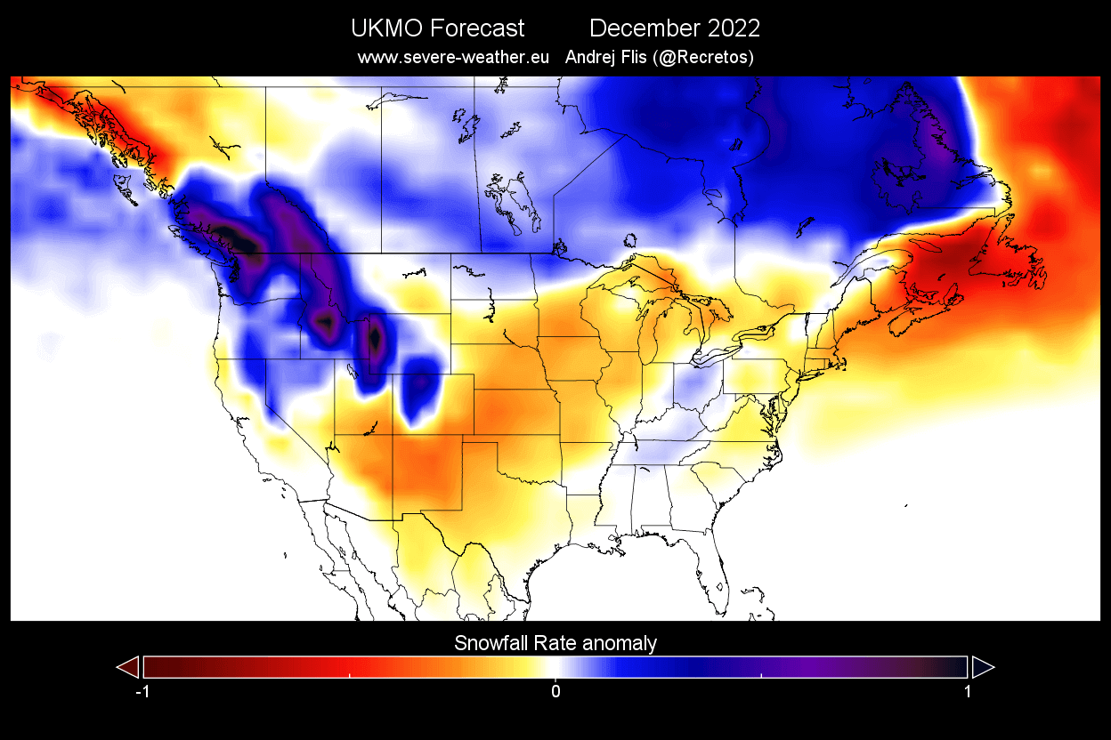 winter-forecast-2022-2023-ukmo-snowfall-united-states-canada-december-anomaly-latest