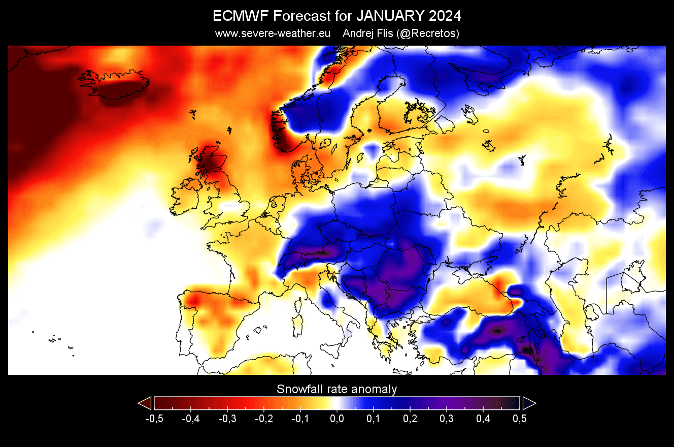 Winter 2022/2023 Snowfall Predictions: New Forecast data shows the Snowfall  patterns for the next Winter season, altered by the La Nina Jet Stream »  Severe Weather Europe