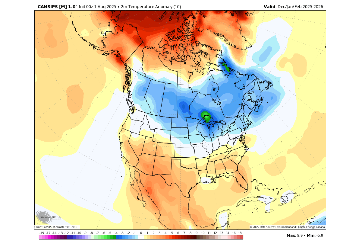winter-forecast-2025-2026-cansips-united-states-canada-temperature
