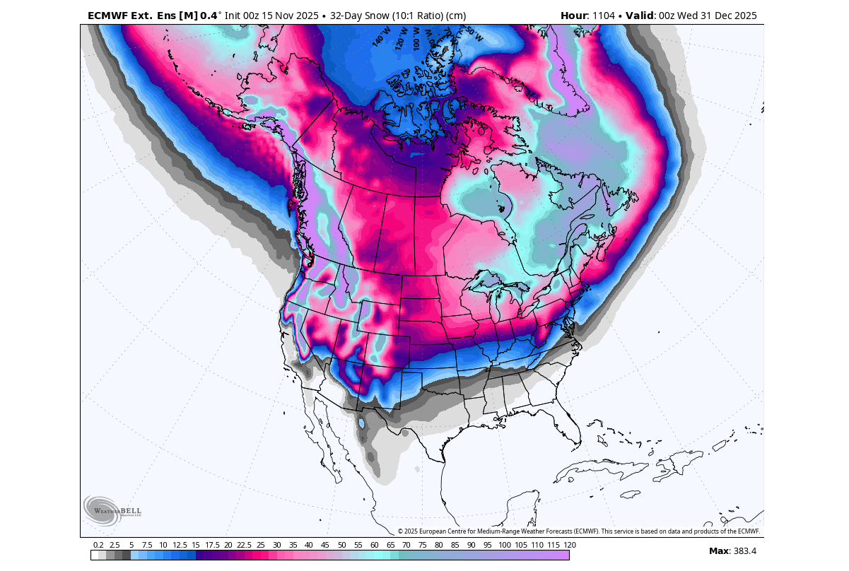 winter-forecast-december-monthly-snowfall-united-states-canada-cold-polar-vortex-ssw-event-snowy-christmas