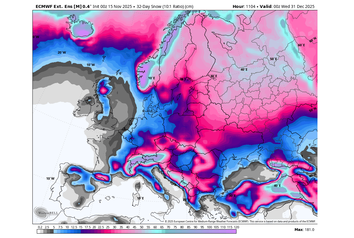winter-forecast-december-snowfall-cold-polar-vortex-ssw-event-snowy-christmas-europe