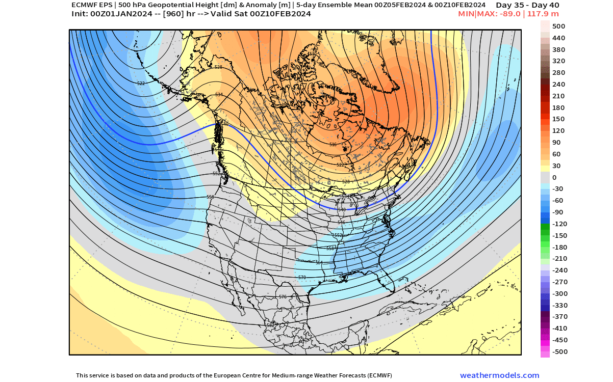 winter-forecast-february-500mb-pressure-anomaly-pattern-ecmwf-united-states-canada-extended