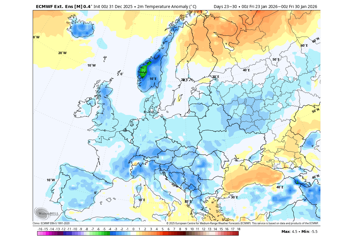 winter-forecast-january-second-half-temperature-airmass-anomaly-europe-cold-polar-vortex