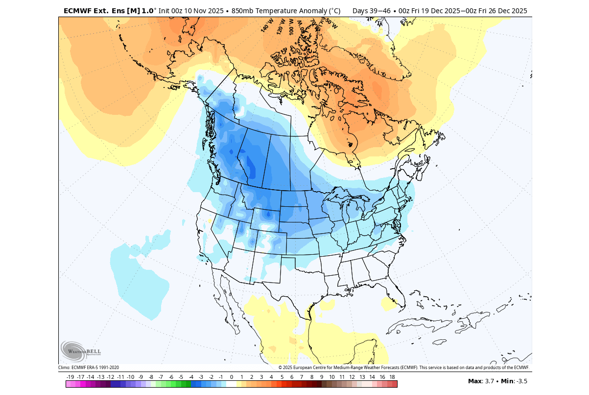 winter-forecast-late-december-temperature-anomaly-united-states-canada-cold-polar-vortex
