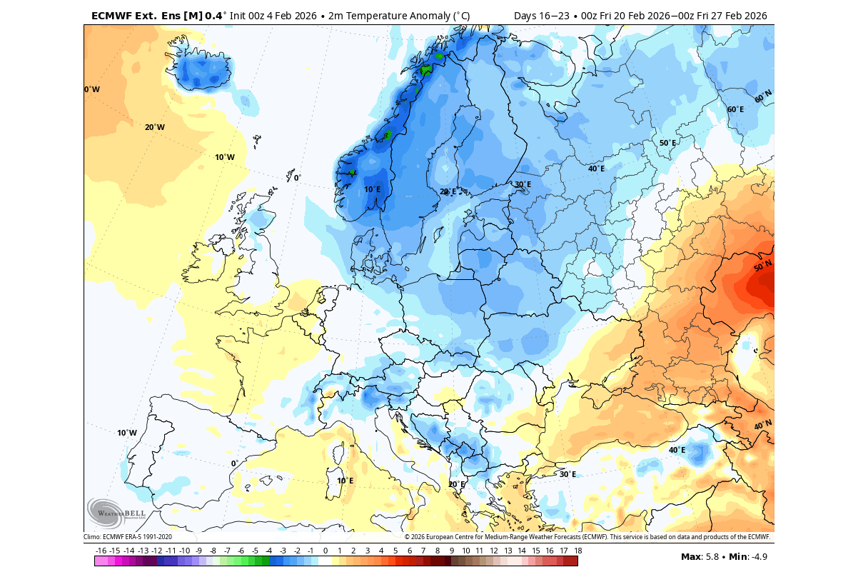 winter-forecast-late-february-temperature-airmass-anomaly-europe-polar-vortex-collapse