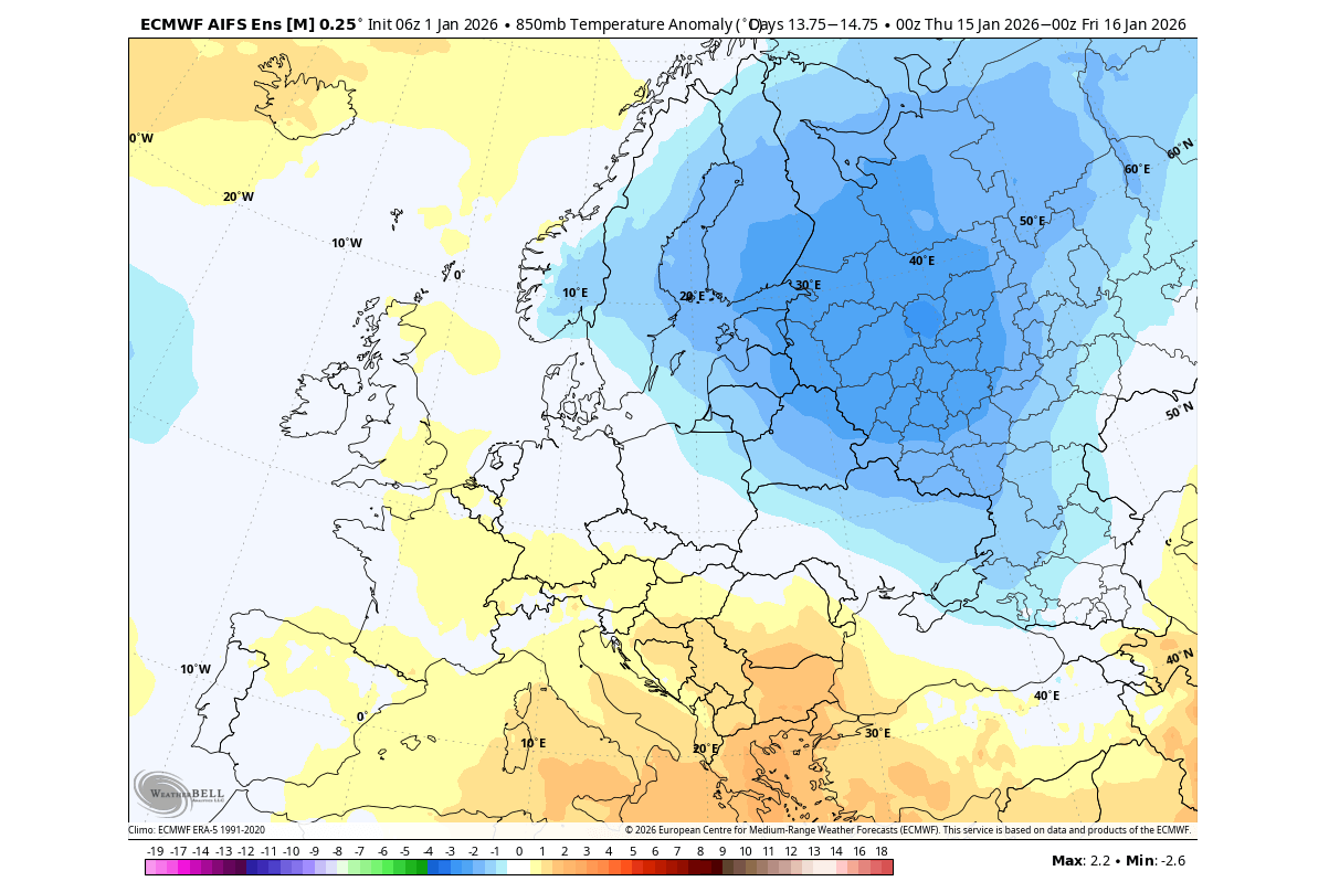 winter-forecast-mid-january-temperature-airmass-anomaly-europe-cold-polar-vortex