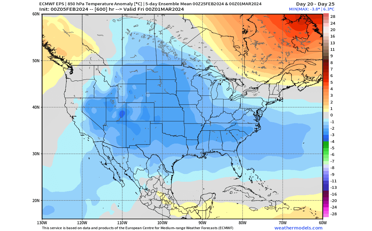 winter-forecast-temperature-anomaly-pattern-ecmwf-cold-united-states-extended-range-late-month-after-ssw