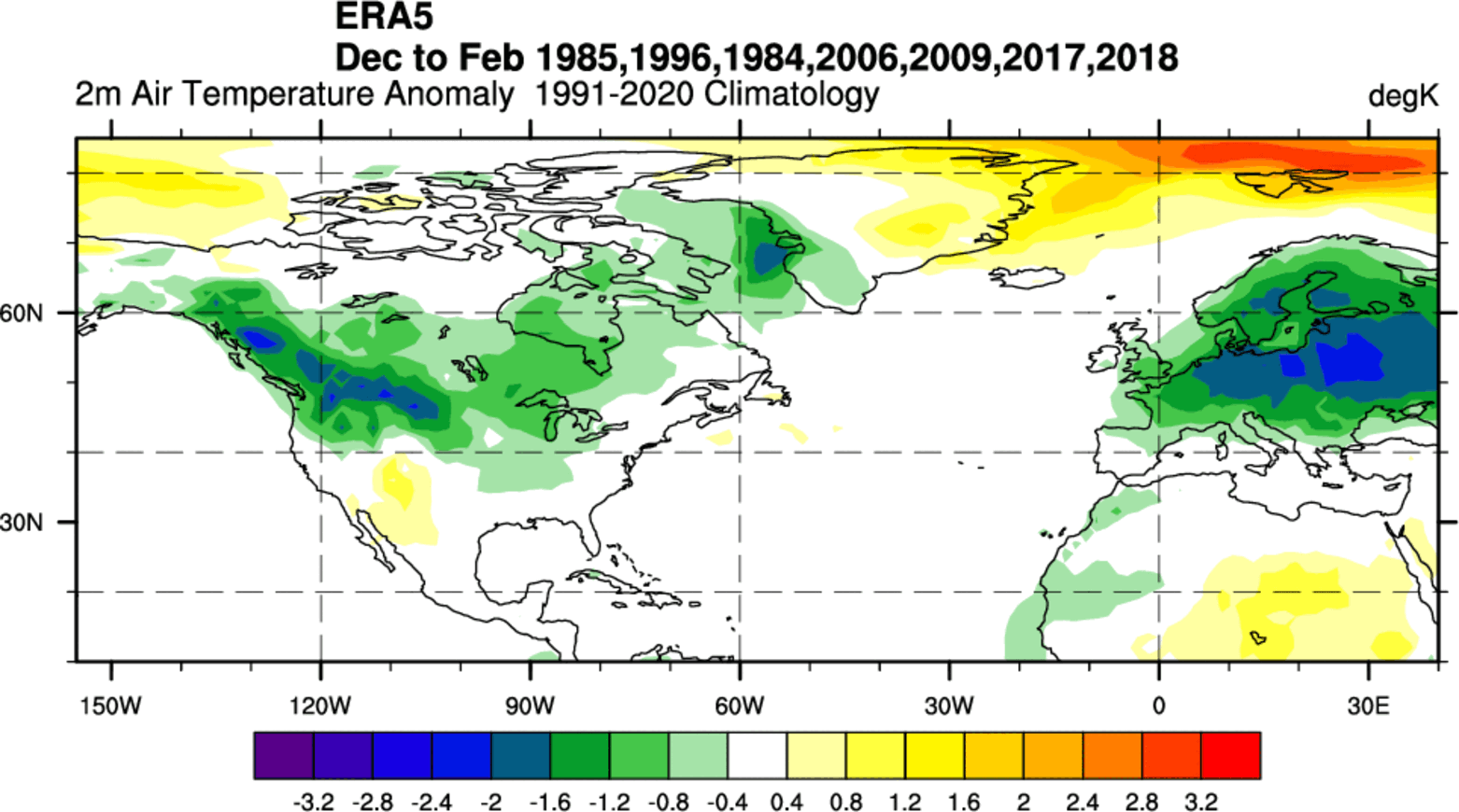 winter-forecast-weather-season-enso-temperature-pattern-united-states-canada-reanalysis