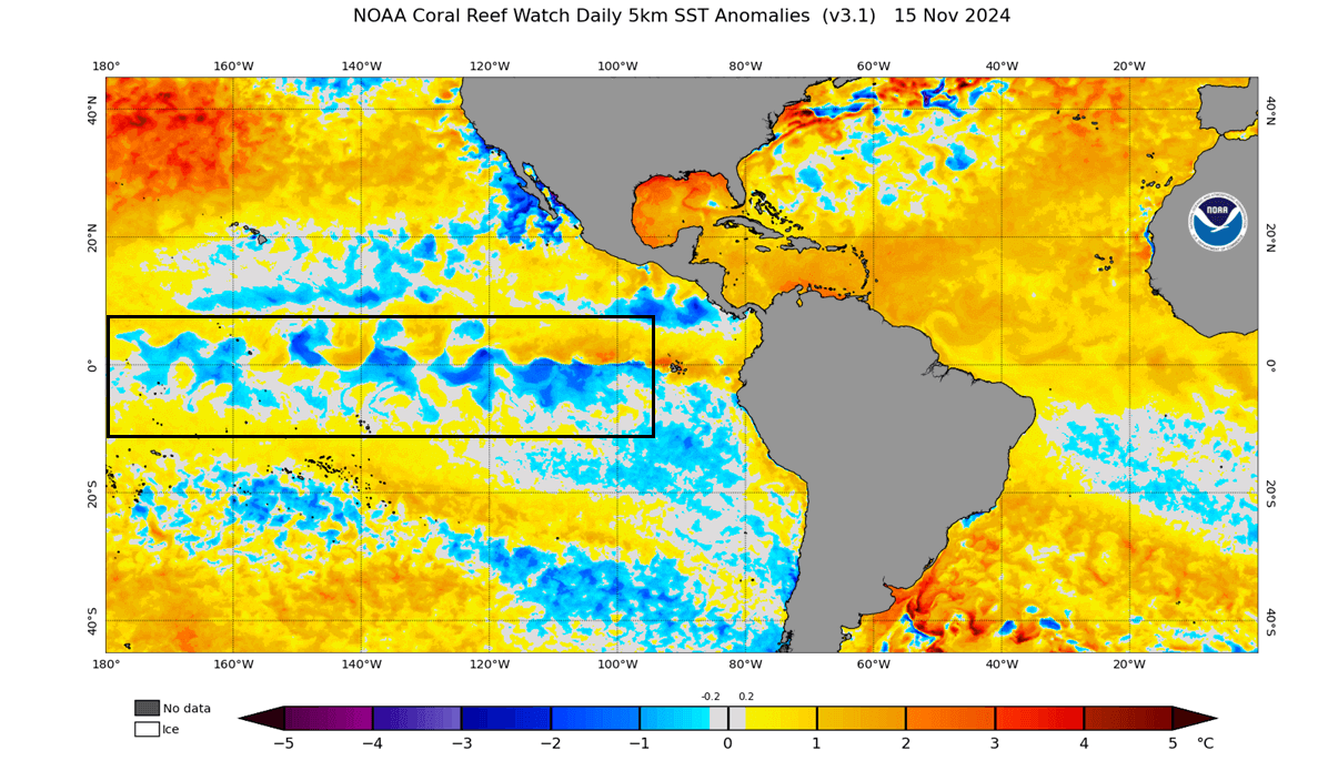The impact of a La Niña event on Winter Snowfall across the United