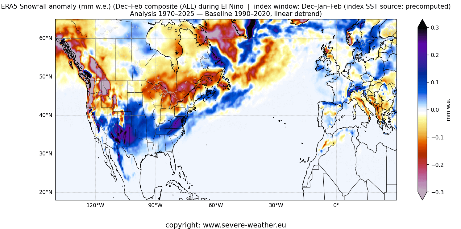winter-snowfall-forecast-el-nino-snow-depth-anomaly-united-states-canada-prediction-patterns-2026