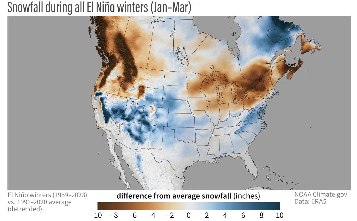 winter-snowfall-forecast-enso-snow-depth-anomaly-united-states-canada-prediction-pattern