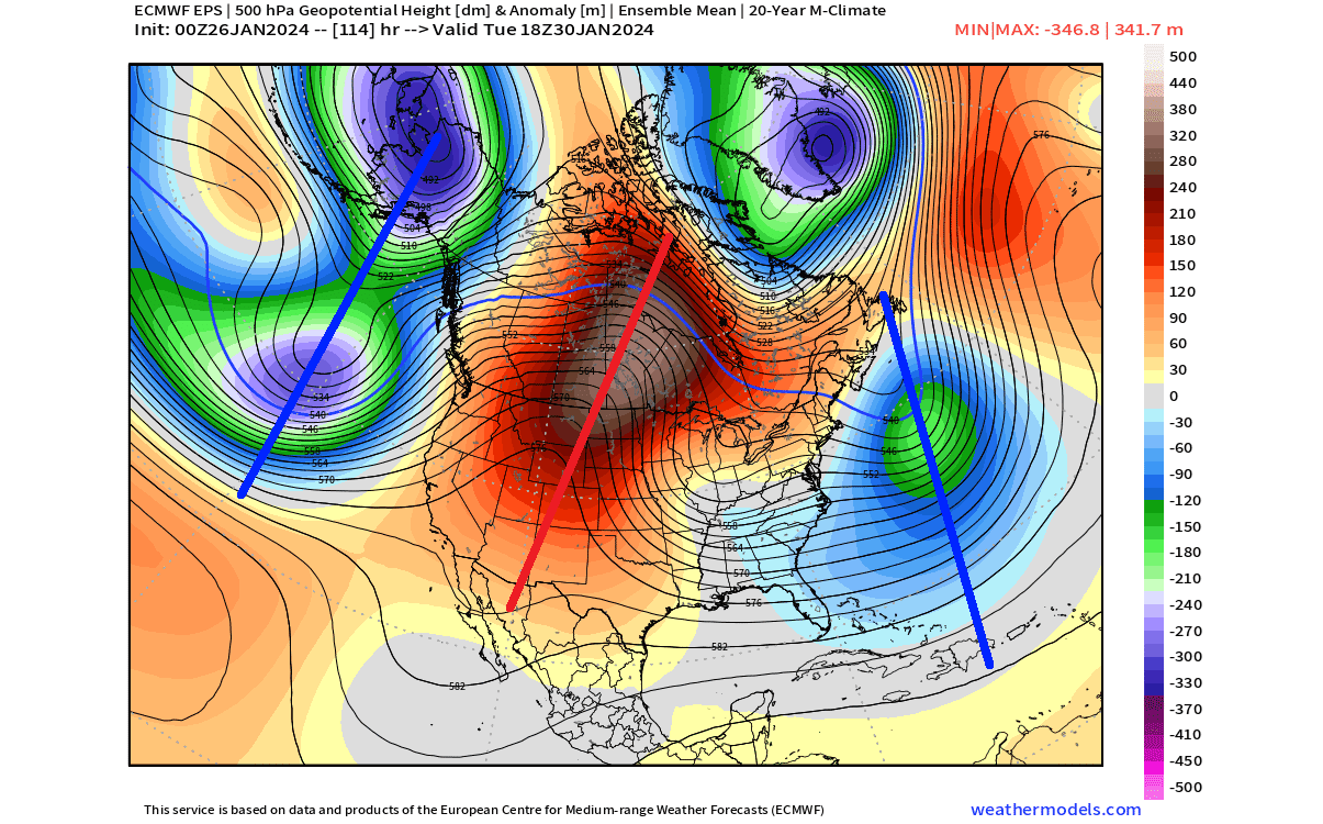 winter-weather-pattern-ecmwf-forecast-united-states-canada-low-pressure-area-north-pacific-wave