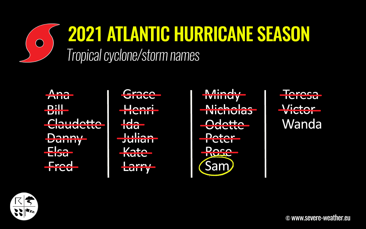 atlantic-hurricane-season-2021-most-powerful-storm-sam-bermuda-europe-tropical-cyclone-names