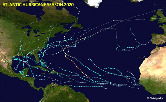Atlantic-hurricane-season-2020-tracks