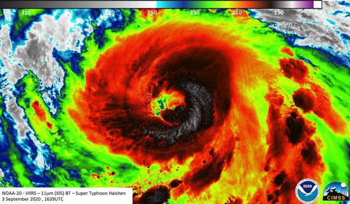 haishen-japan-infrared-satellite
