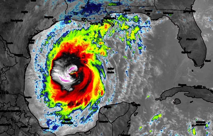 hurricane-delta-track-landfall-louisiana-infrared-satellite