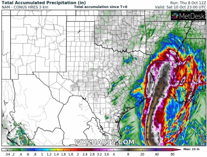 hurricane-delta-track-landfall-louisiana-rainfall-totall