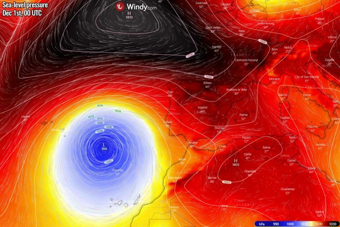 hurricane-season-madeira-kappa-pressure-tuesday
