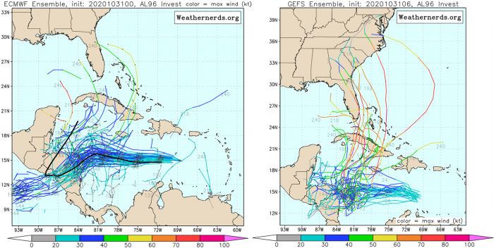 hurricane-season-storm-eta-ECMWF-versus-GFS-tracks