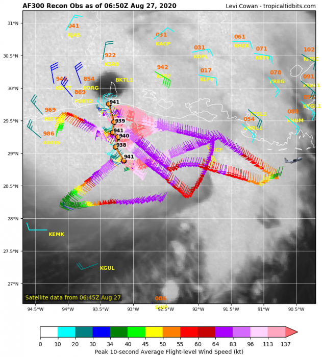 laura-landfall-hurricane-hunters