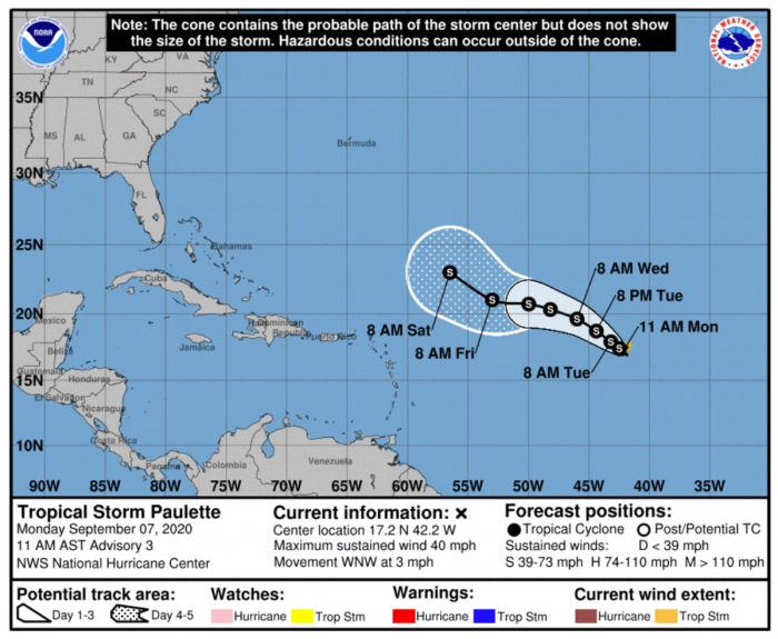 paulette-rene-nhc-track-1