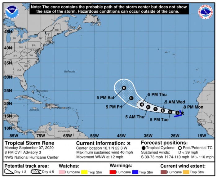 paulette-rene-storm-nhc-track