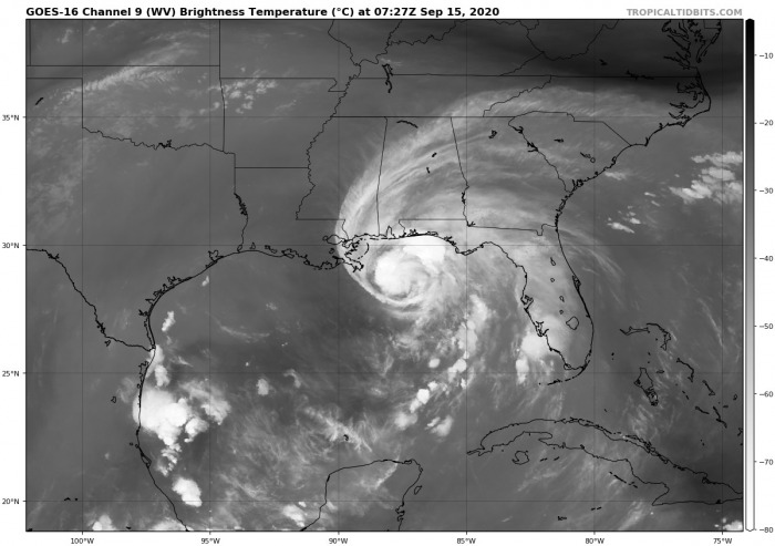 sally-intensification-water-vapor-satellite