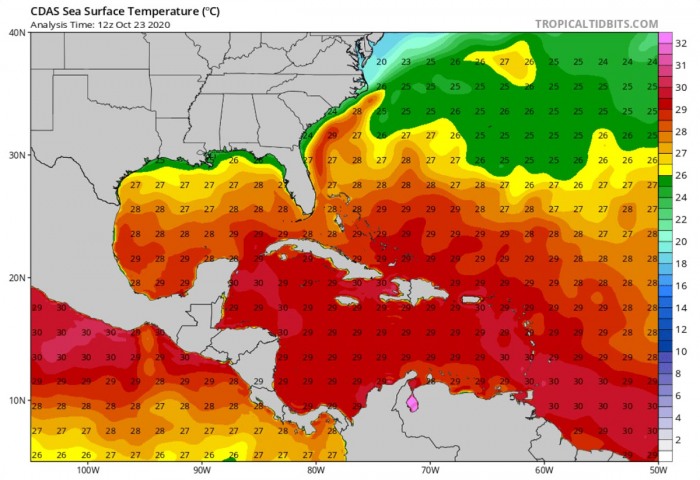 storm-zeta-caribbean-florida-sea-temperature