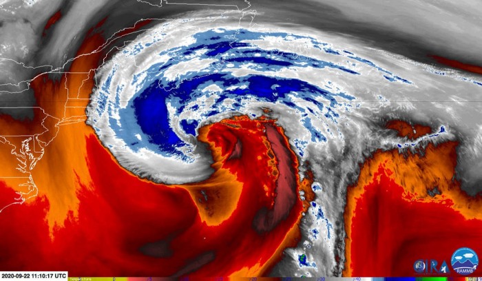 teddy-landfall-water-vapor-satellite