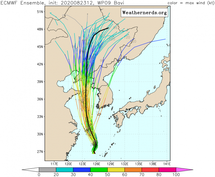 typhoon-bavi-gefs-model-tracks