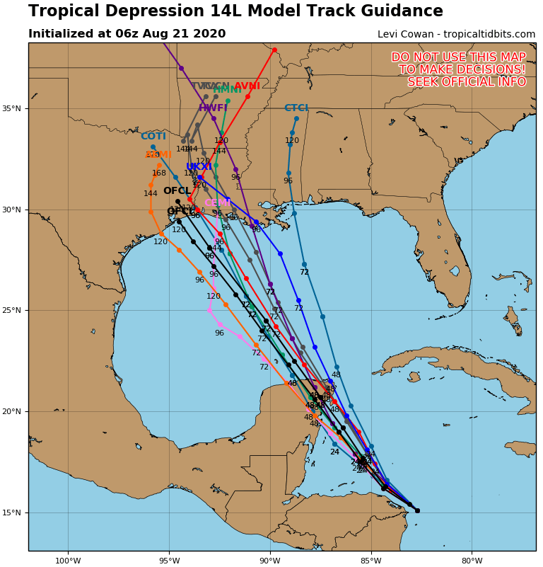*historic* potential Twin hurricane threats for the Gulf of Mexico and
