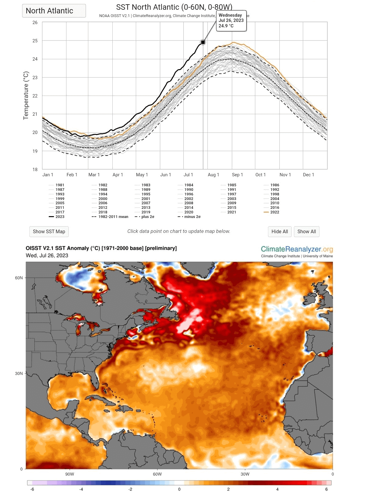 hurricane-season-2023-forecast-record-warm-north-atlantic-marine-heatwave-el-nino-record-deviation