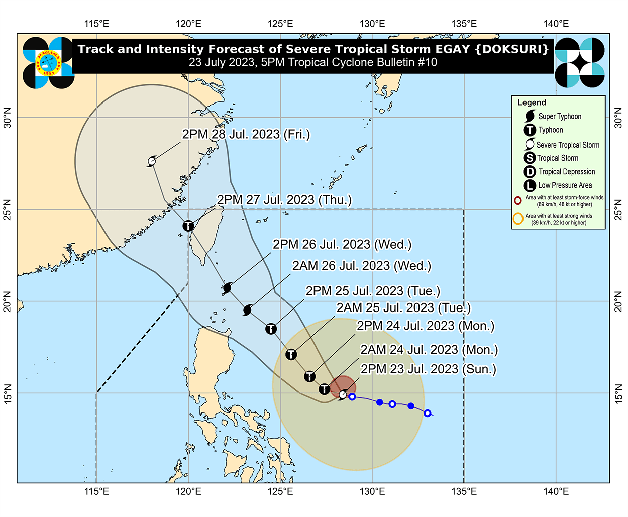powerful-typhoon-doksuri-severe-tropical-storm-philippines-taiwan-landfall-egay-track