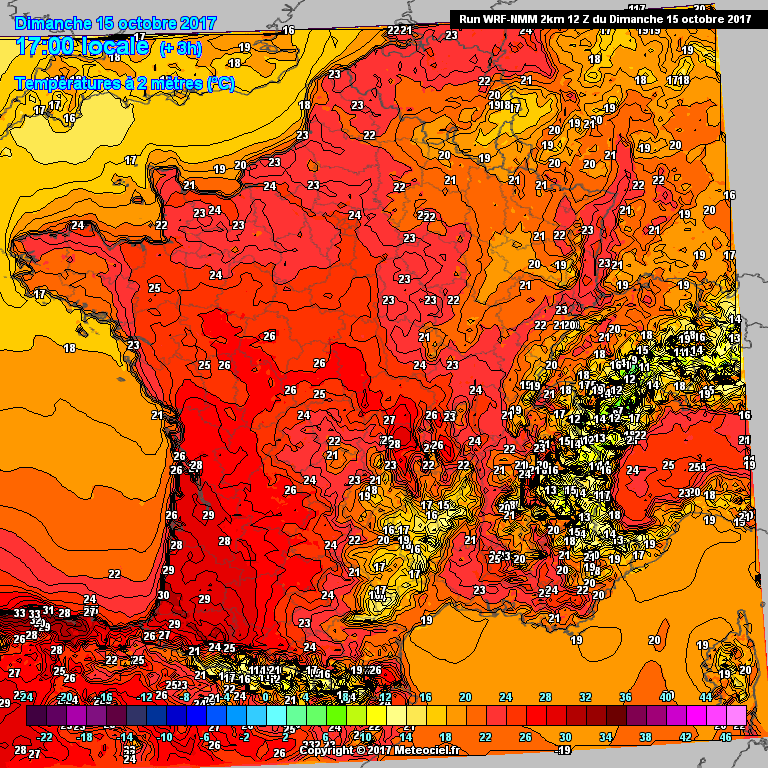 15102017_WRFNMM_Meteociel_Temp_France
