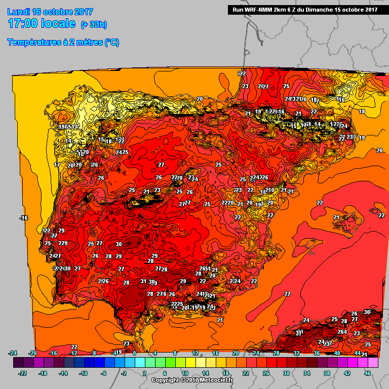 15102017_WRFNMM_Meteociel_Temp_Iberia