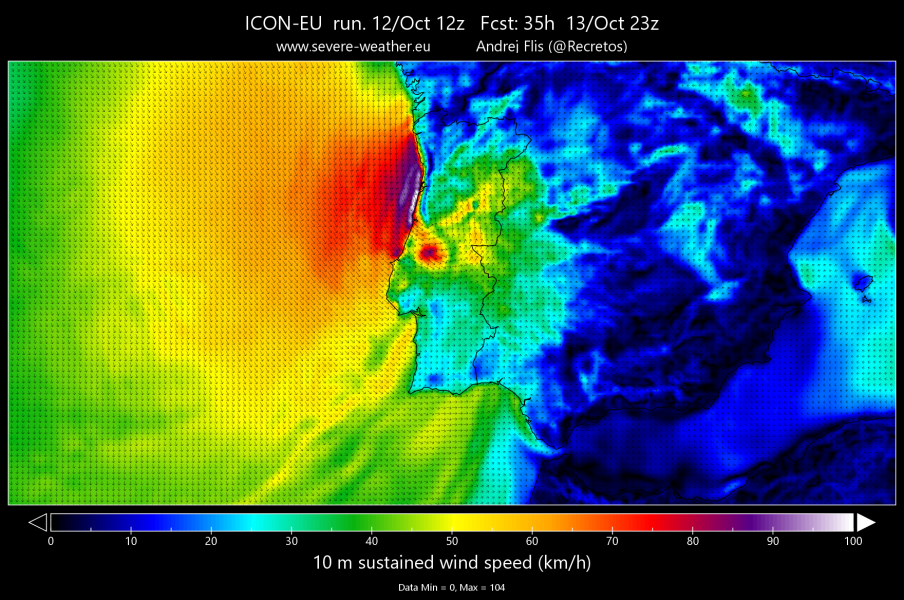 Wind_speed_gust_height_above_gro in ICON_EU_sijng&scaron;nle_level_elecm_VM
