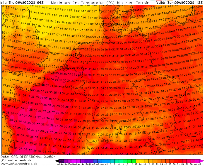 europe-heatwave-tmaxSunday