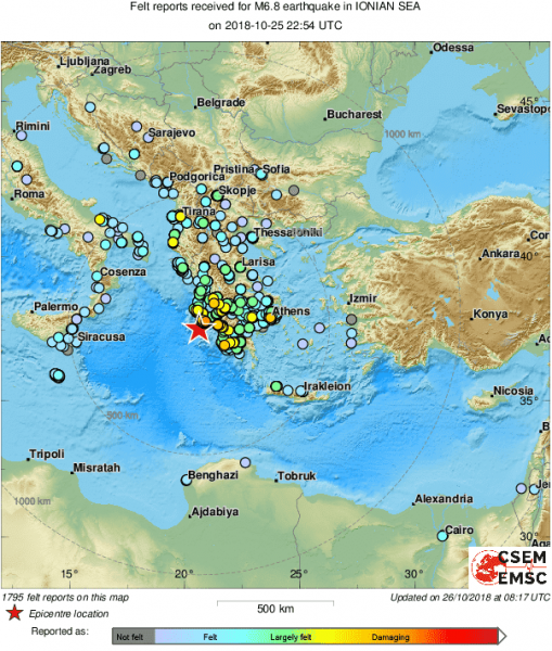 intensity map