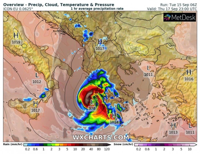 medicane-cassilda-landfall-greece