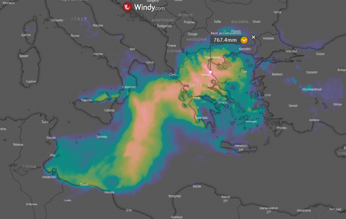 medicane-cassilda-total-rainfall-greece