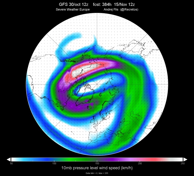 u-component_of_wind_isobaric in GFS_Global_0p5deg_20181030_1200