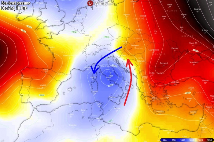 winter-forecast-snowstorm-slovenia-pressure
